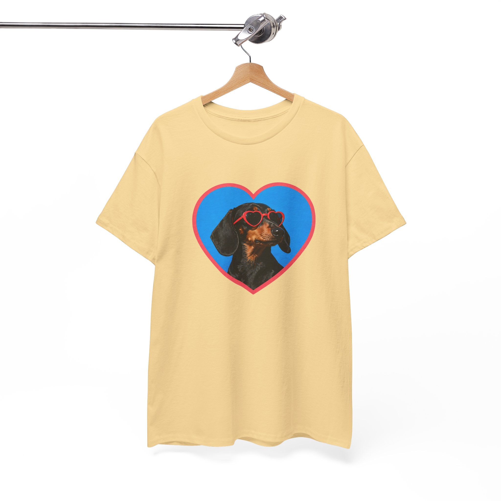 Summer Dog Love Dachshund Cotton T-Shirt