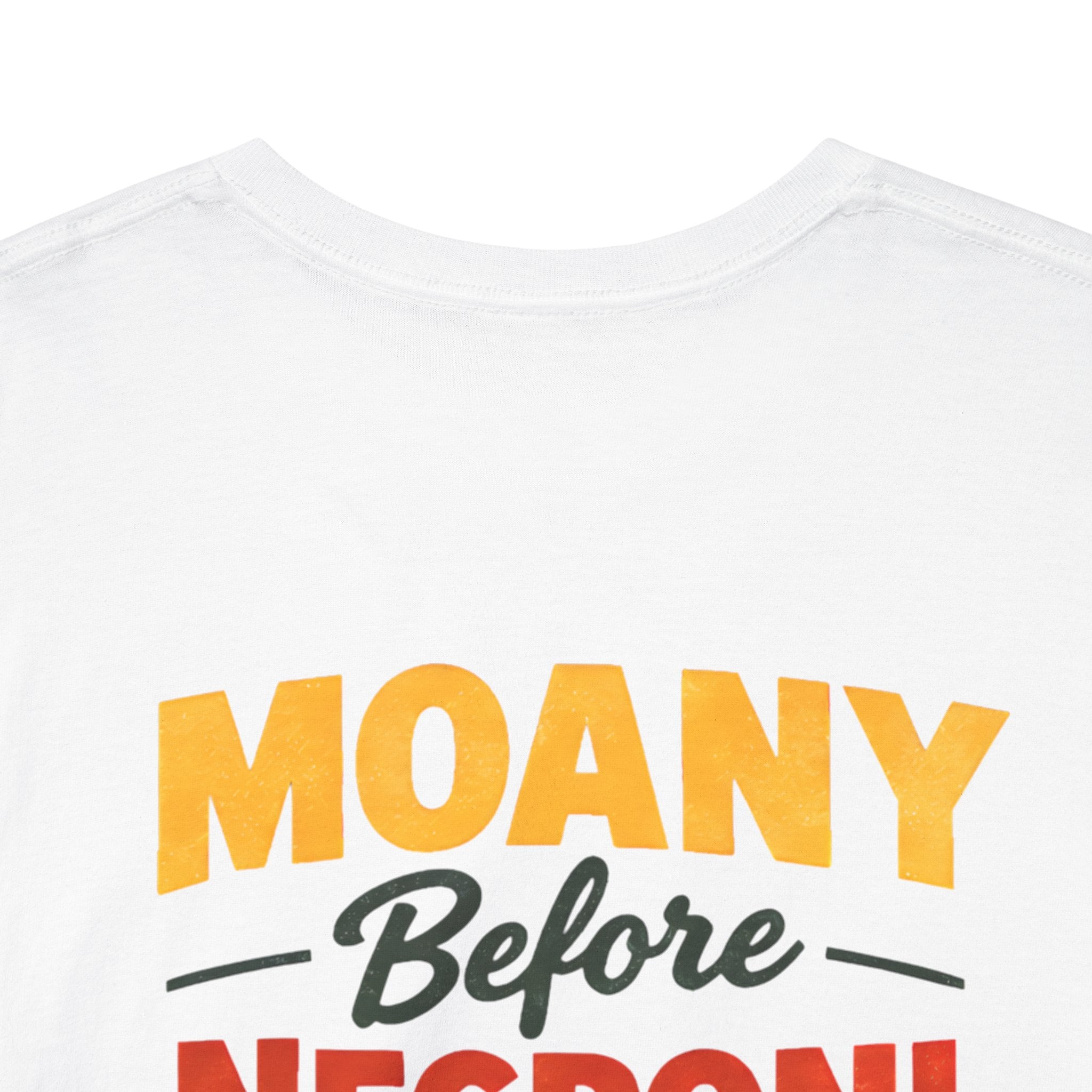 Moany Before Negroni Tee,White
