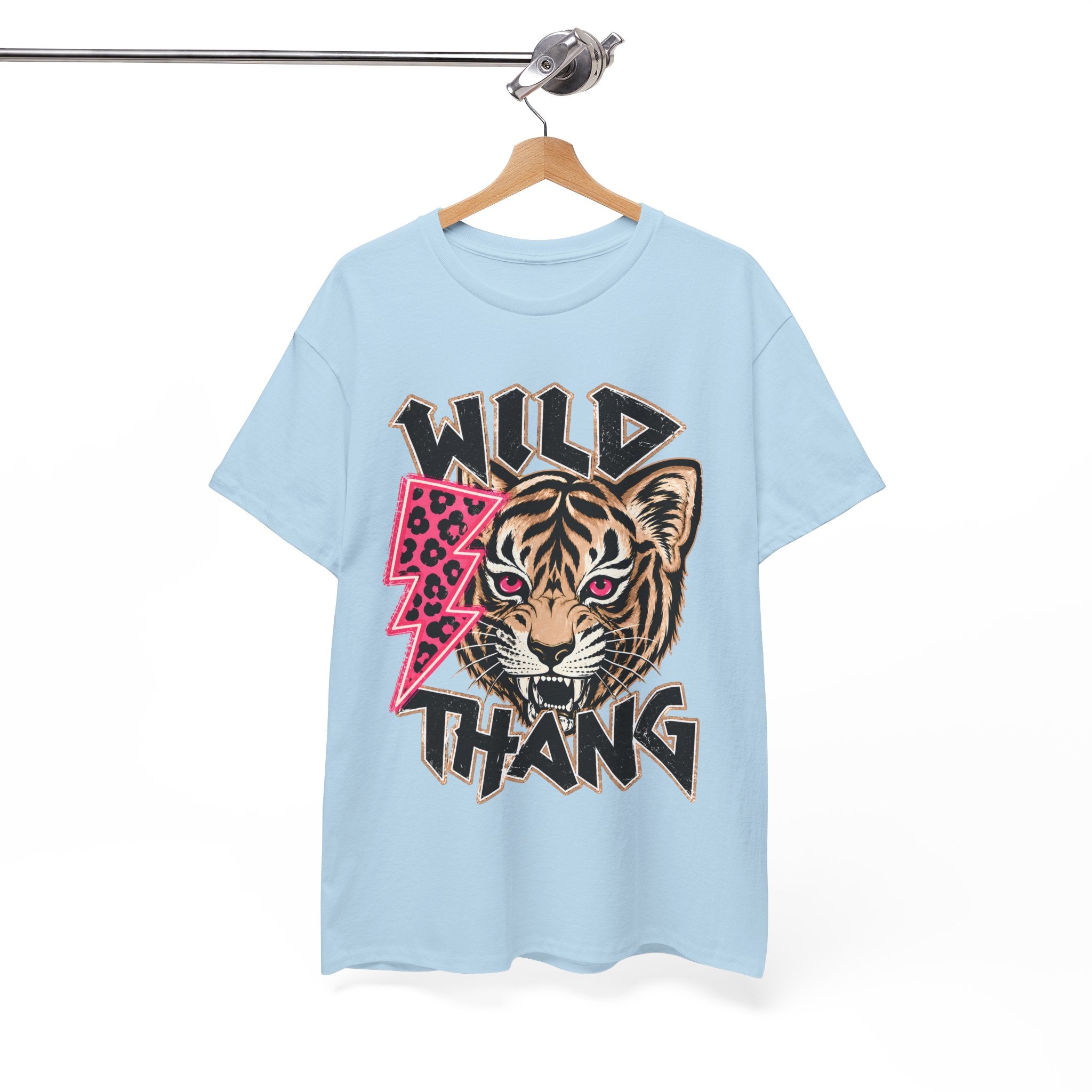 WILD THANG Graphic Tee — Bold Retro Text T-Shirt for Adventure Lovers