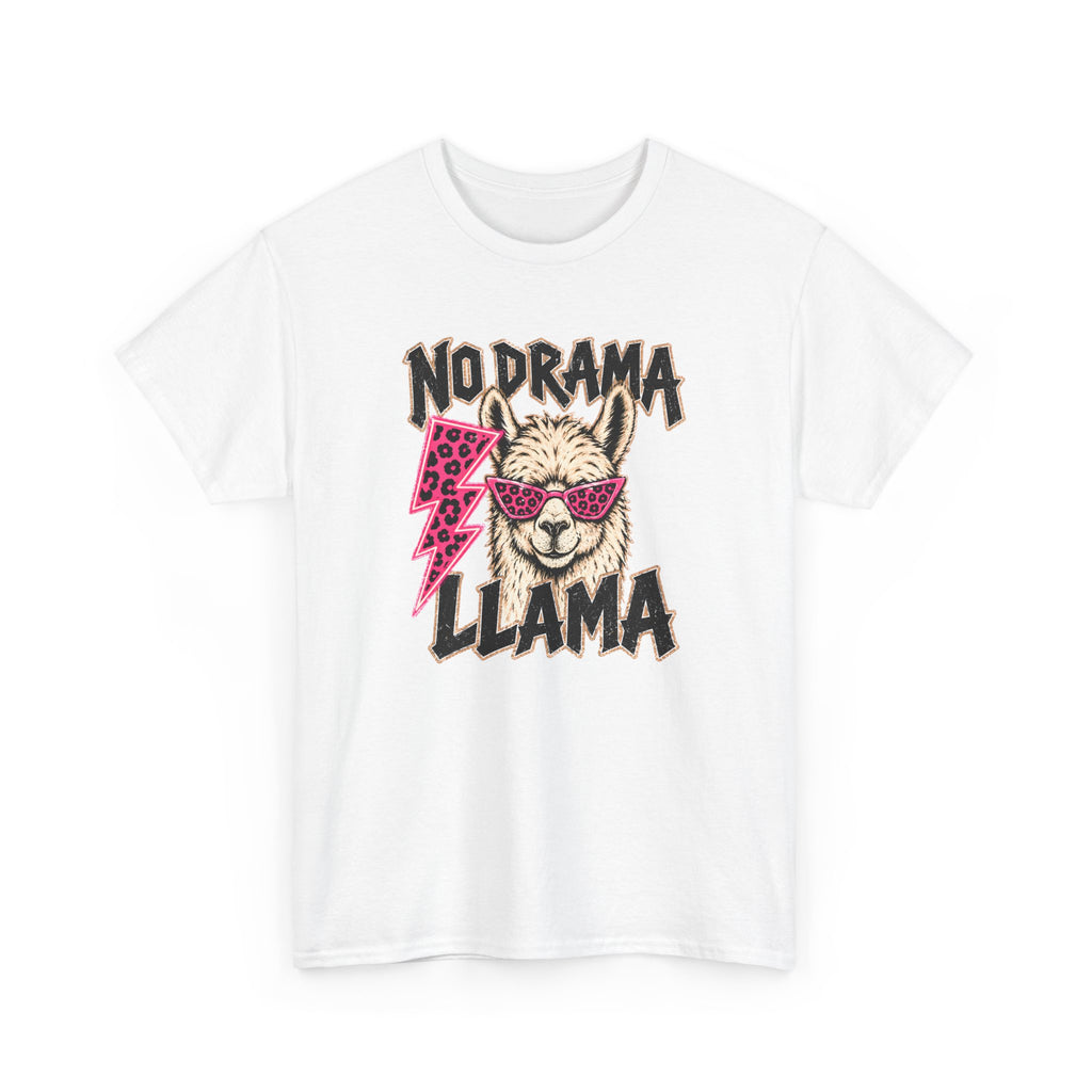 No Drama Graphic Tee — "No Drama" Casual Cotton T-Shirt
