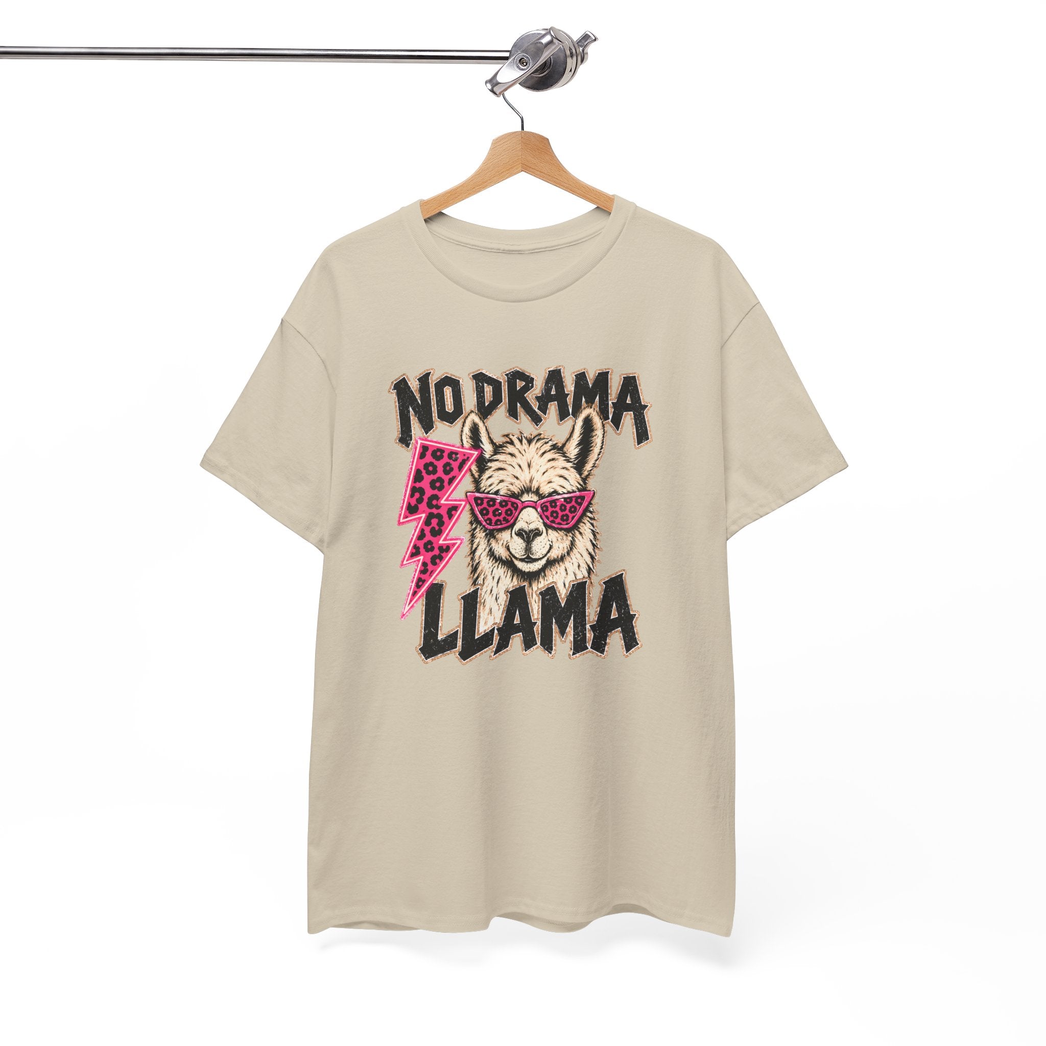 No Drama Graphic Tee — "No Drama" Casual Cotton T-Shirt