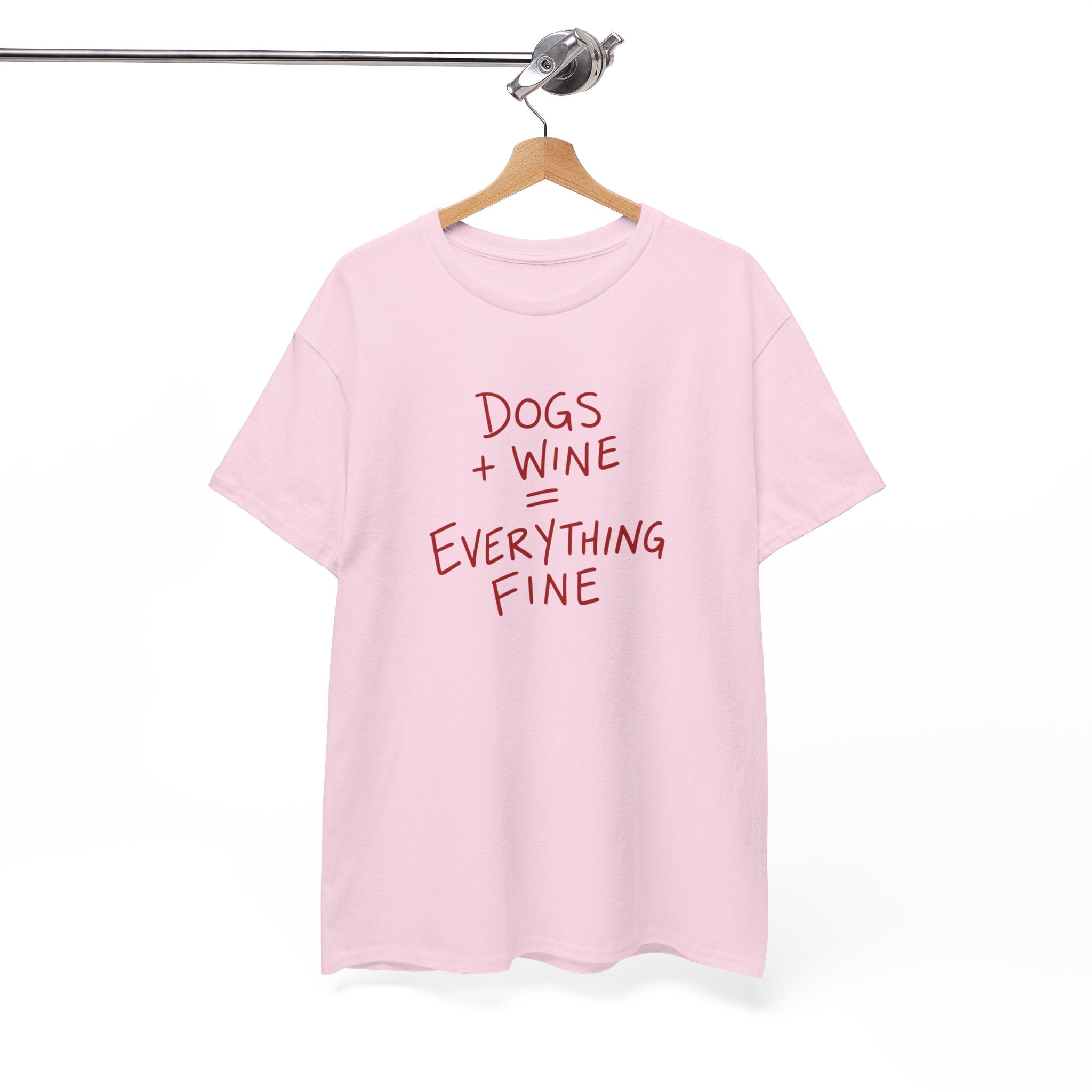 Dogs and Wine T-Shirt — Funny Pet Lover Tee
