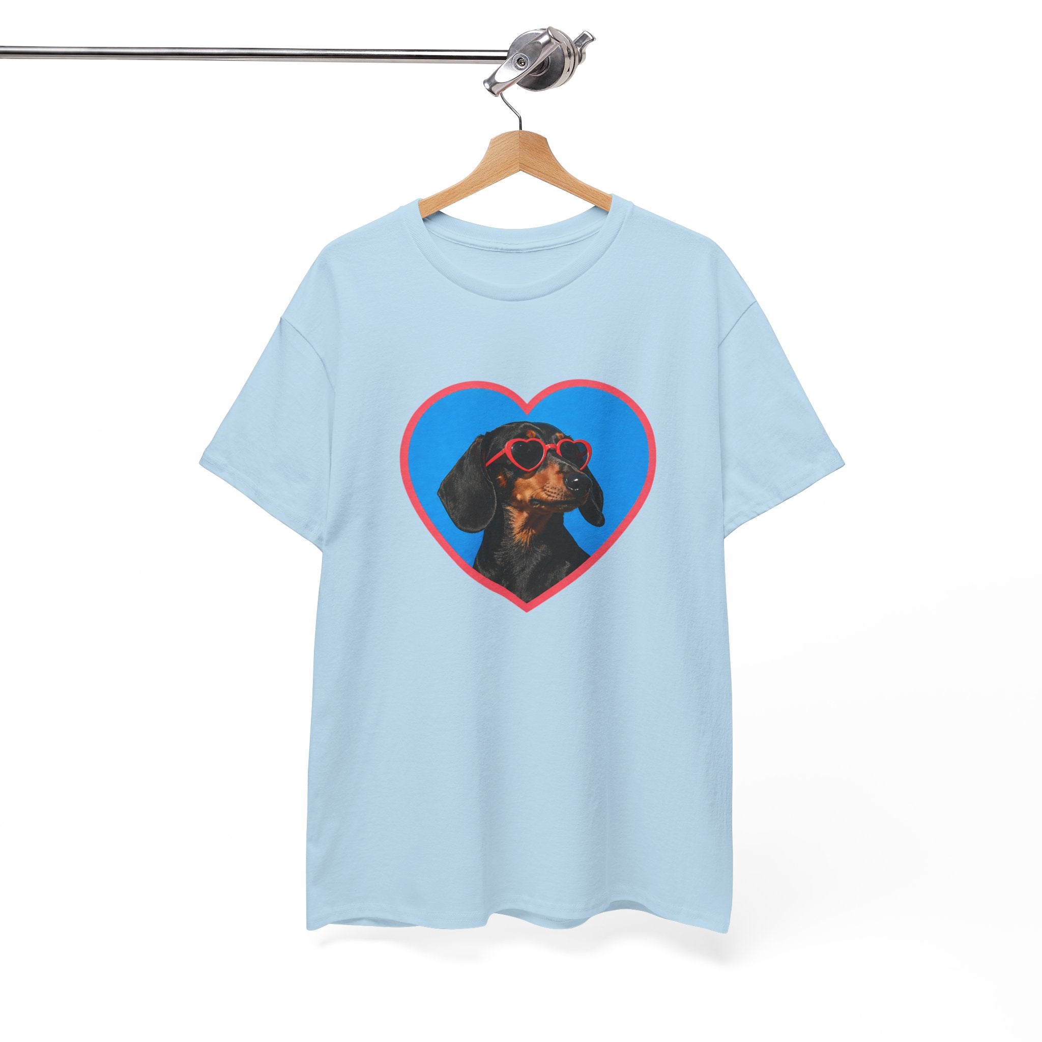 Summer Dog Love Dachshund Cotton T-Shirt