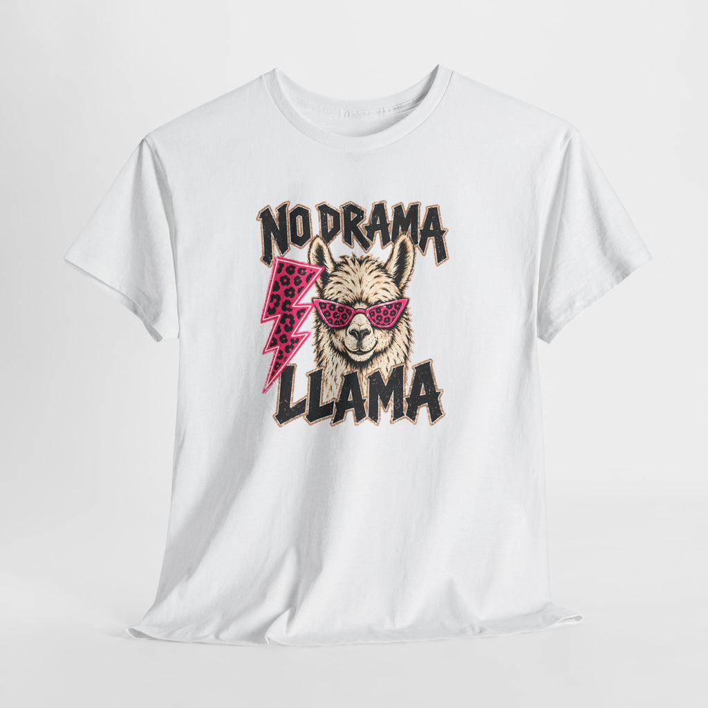 No Drama Graphic Tee — "No Drama" Casual Cotton T-Shirt
