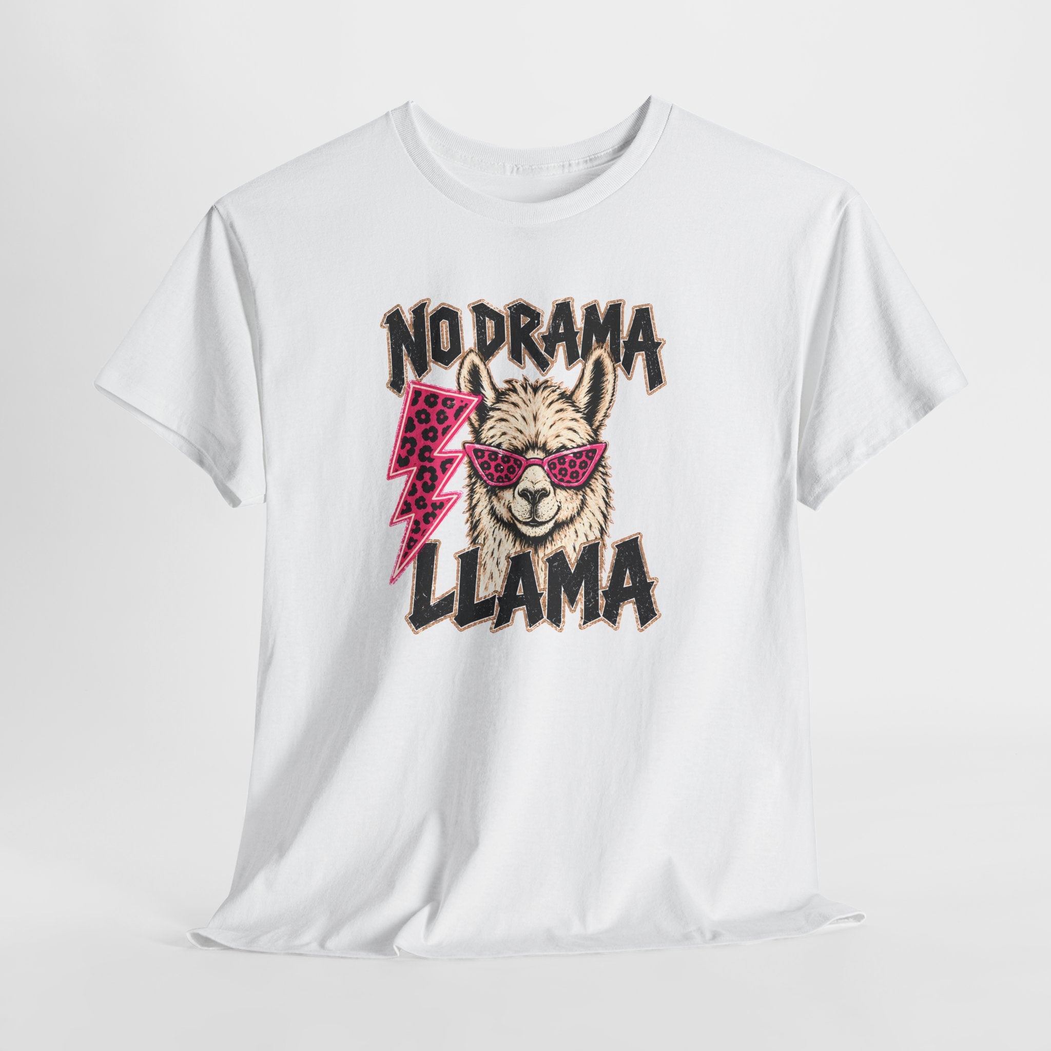 No Drama Graphic Tee — "No Drama" Casual Cotton T-Shirt