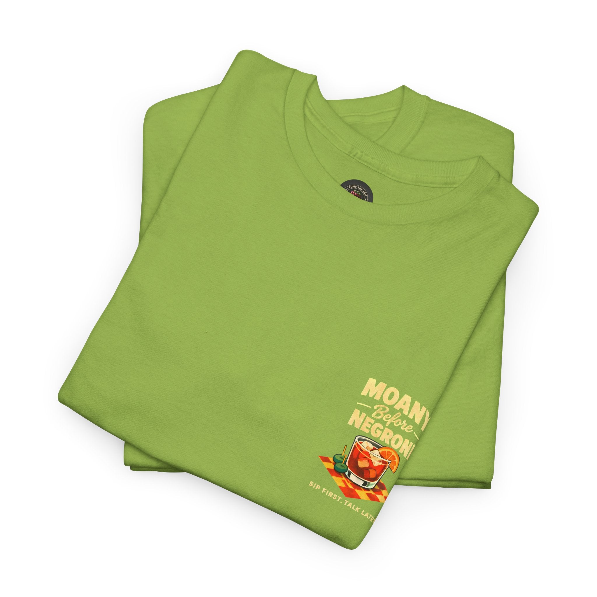 Moany Before Negroni Tee,Green