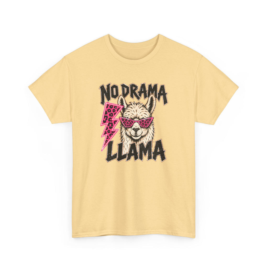No Drama Graphic Tee — "No Drama" Casual Cotton T-Shirt
