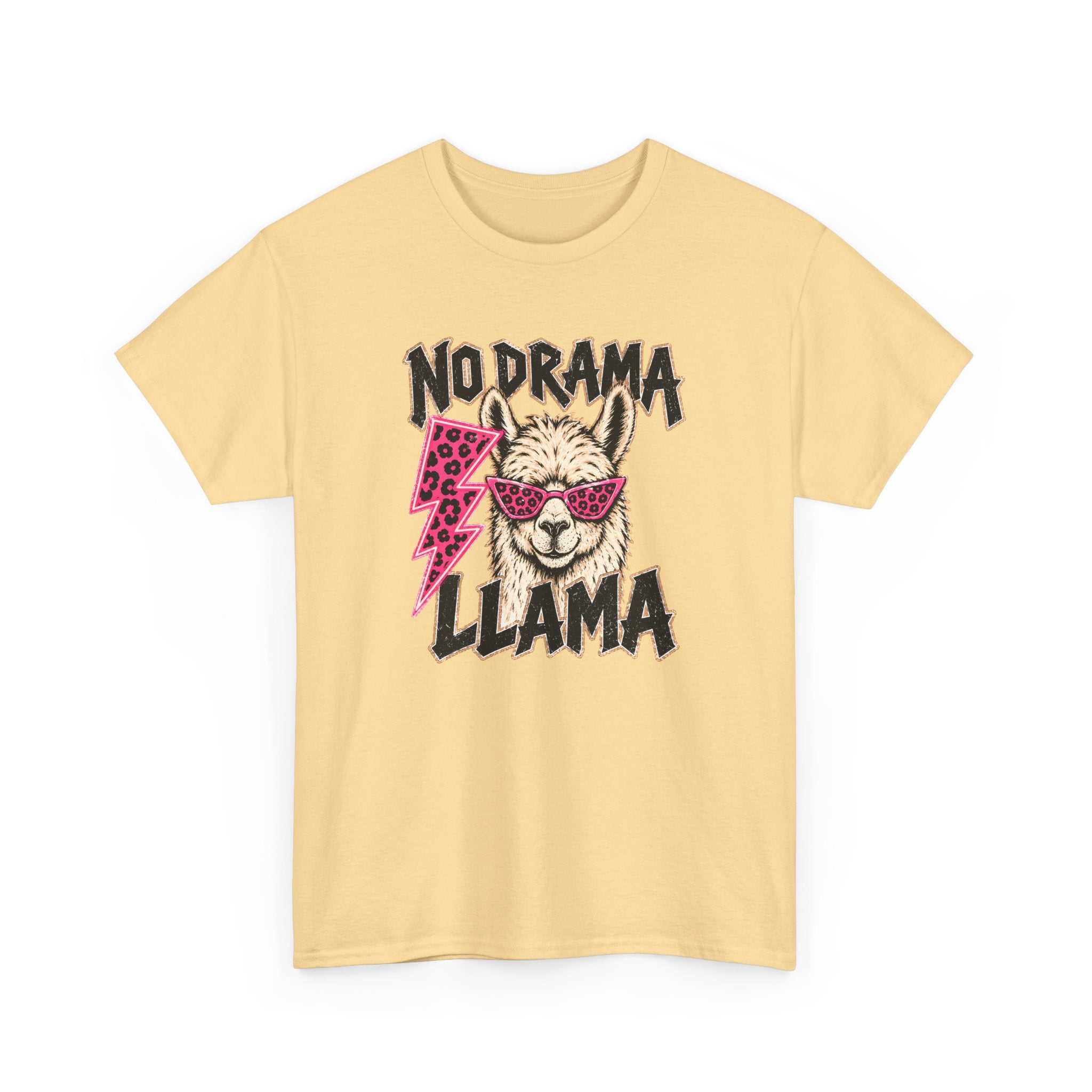No Drama Graphic Tee — "No Drama" Casual Cotton T-Shirt
