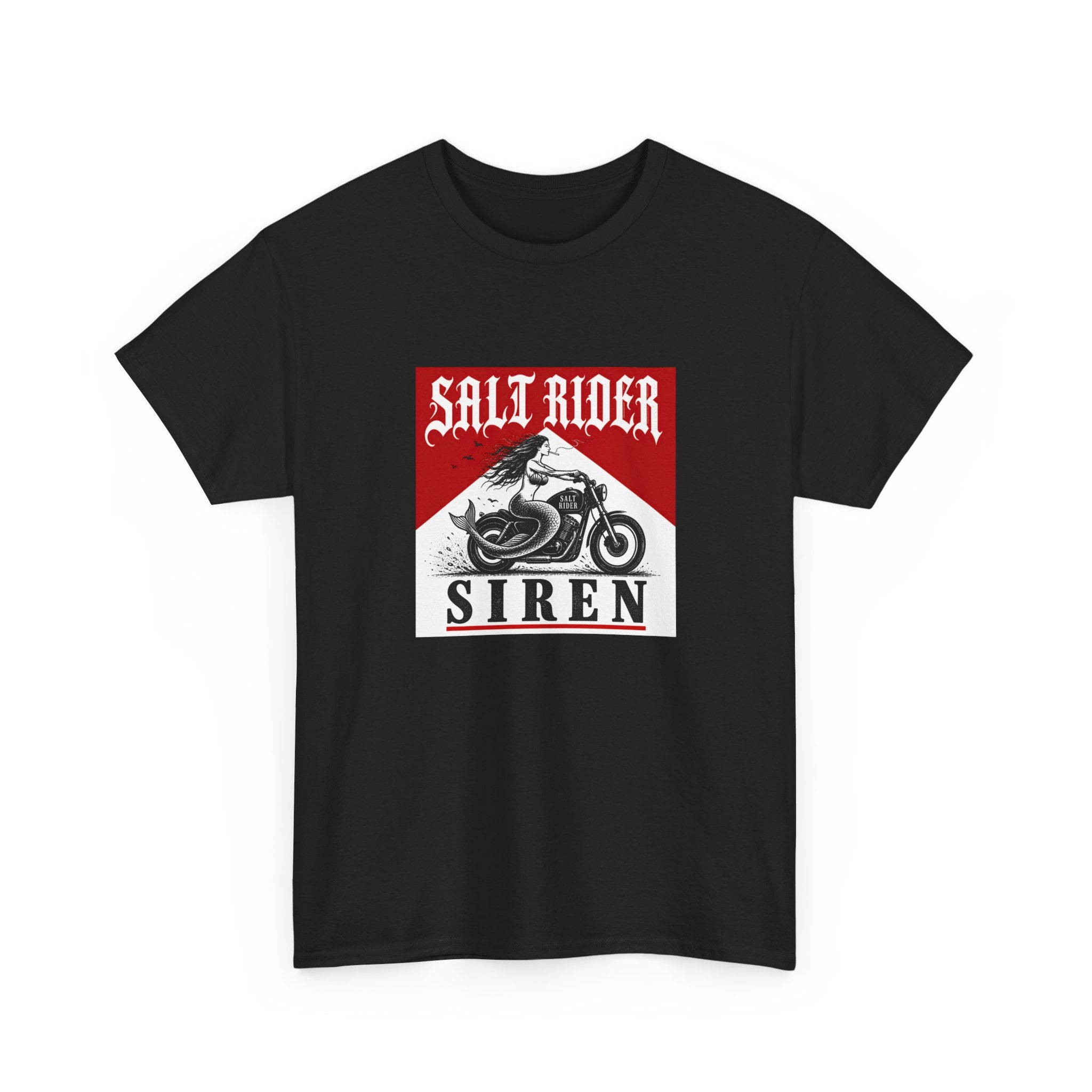 Salt Rider Mermaid Tee — Siren Graphic T-Shirt