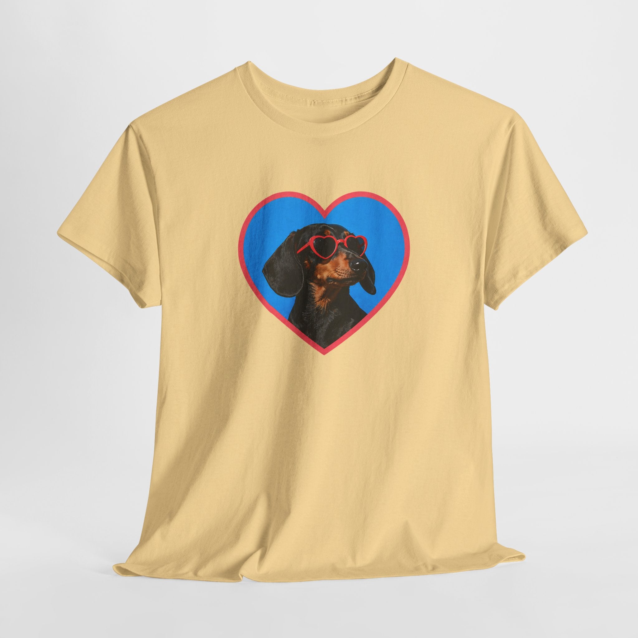 Summer Dog Love Dachshund Cotton T-Shirt