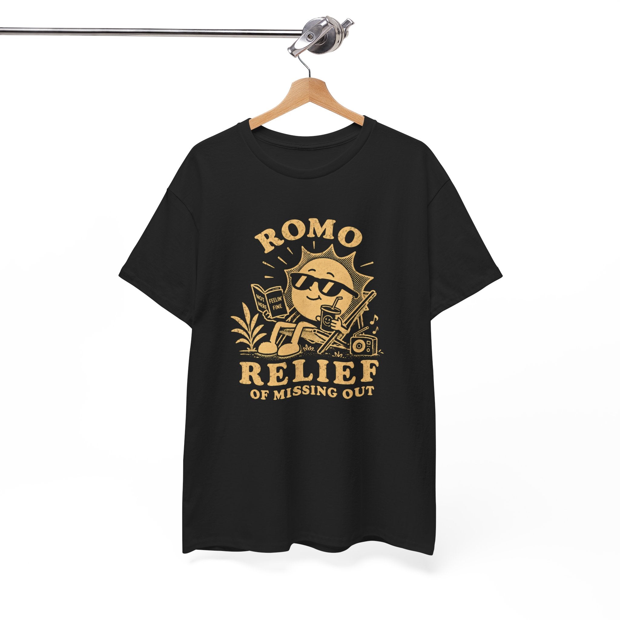 ROMO 'Relief of Missing Out' T-Shirt — Cotton Graphic Tee