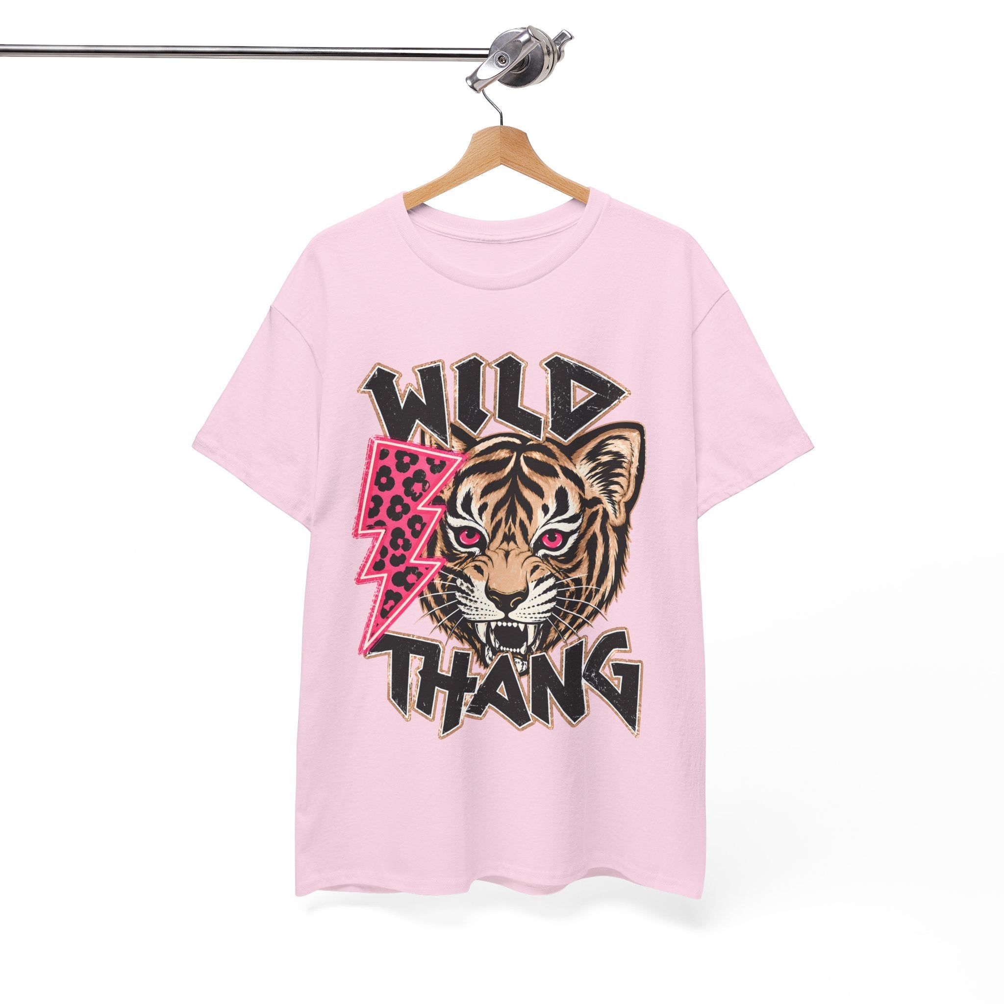 WILD THANG Graphic Tee — Bold Retro Text T-Shirt for Adventure Lovers