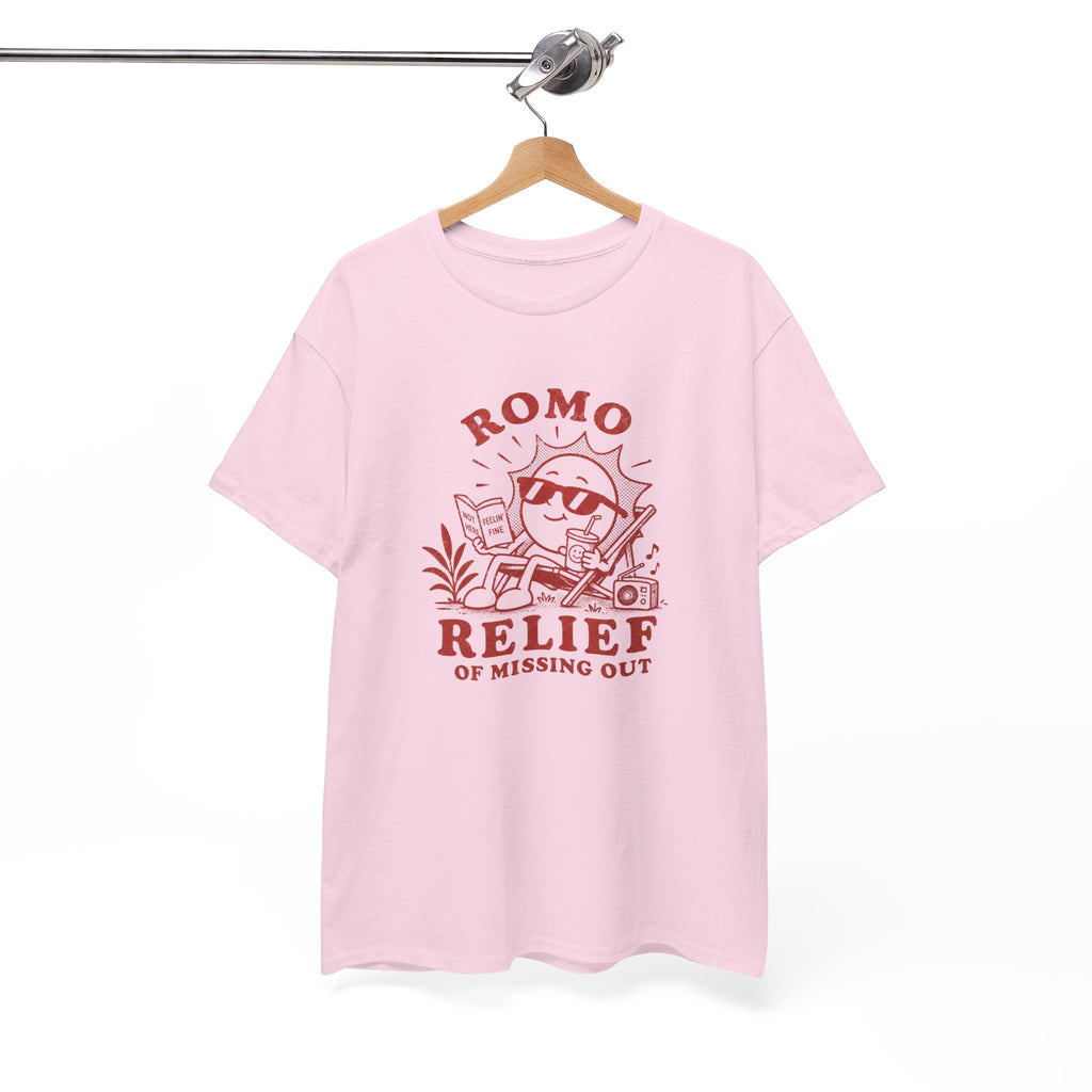 ROMO 'Relief of Missing Out' T-Shirt — Cotton Graphic Tee