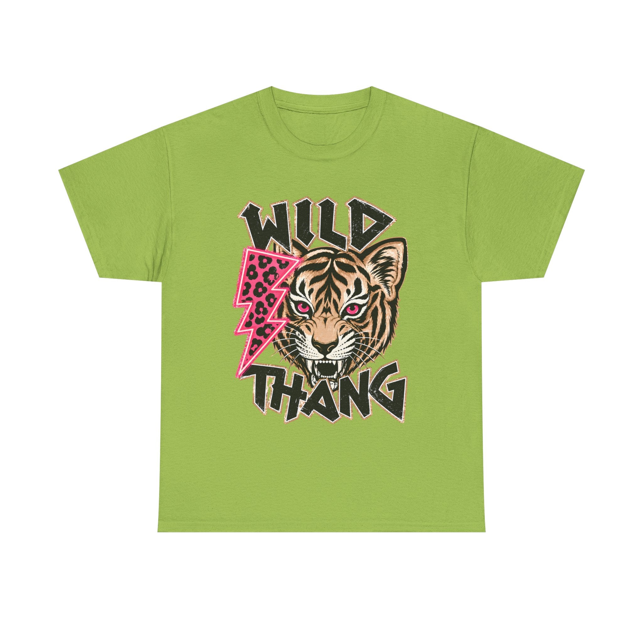 WILD THANG Graphic Tee — Bold Retro Text T-Shirt for Adventure Lovers
