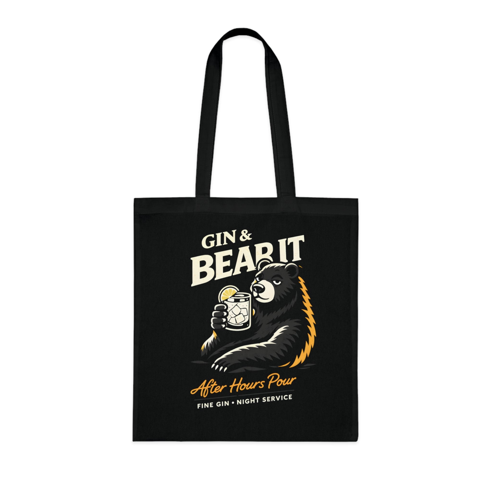Gin & Bear It, Cotton Tote