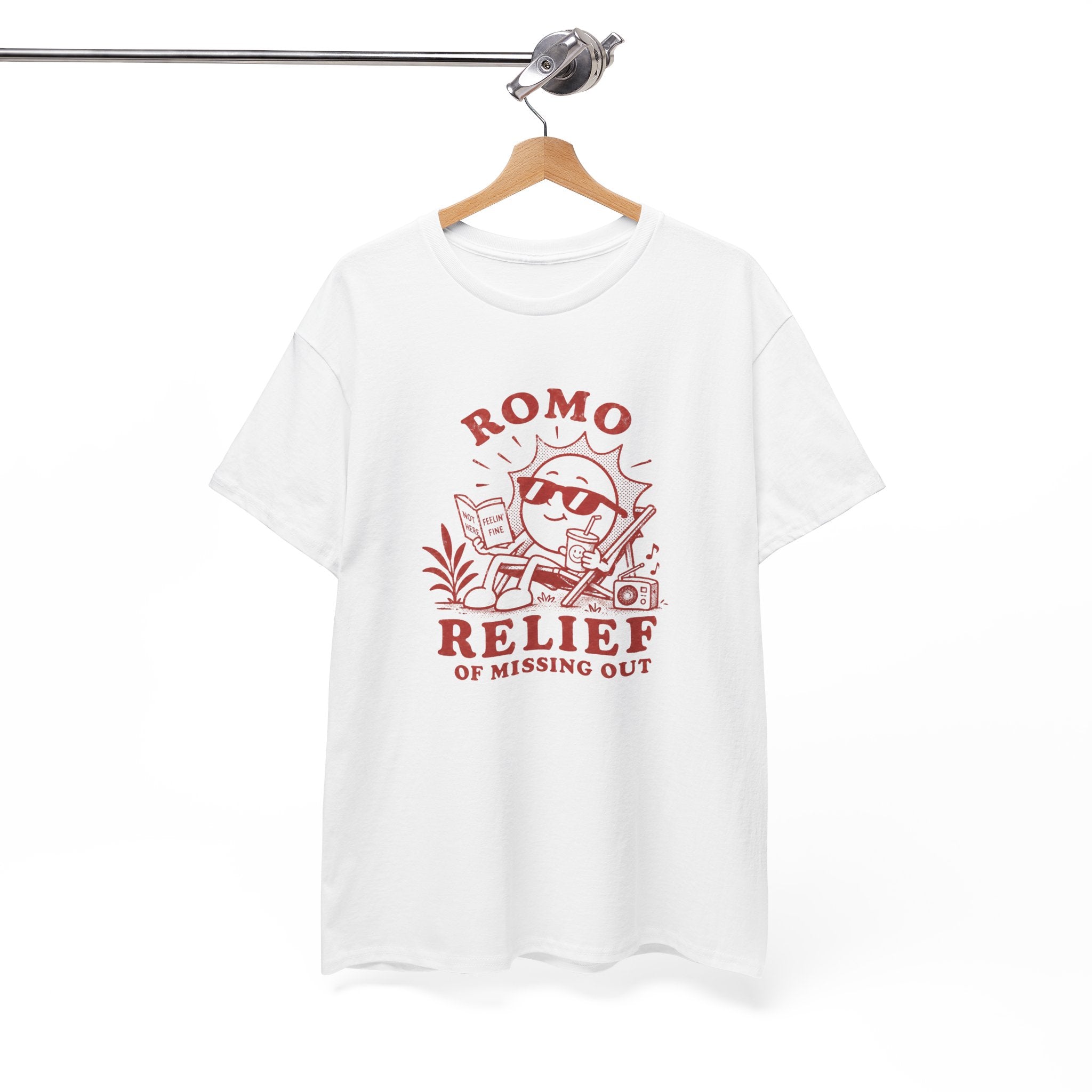 ROMO 'Relief of Missing Out' T-Shirt — Cotton Graphic Tee