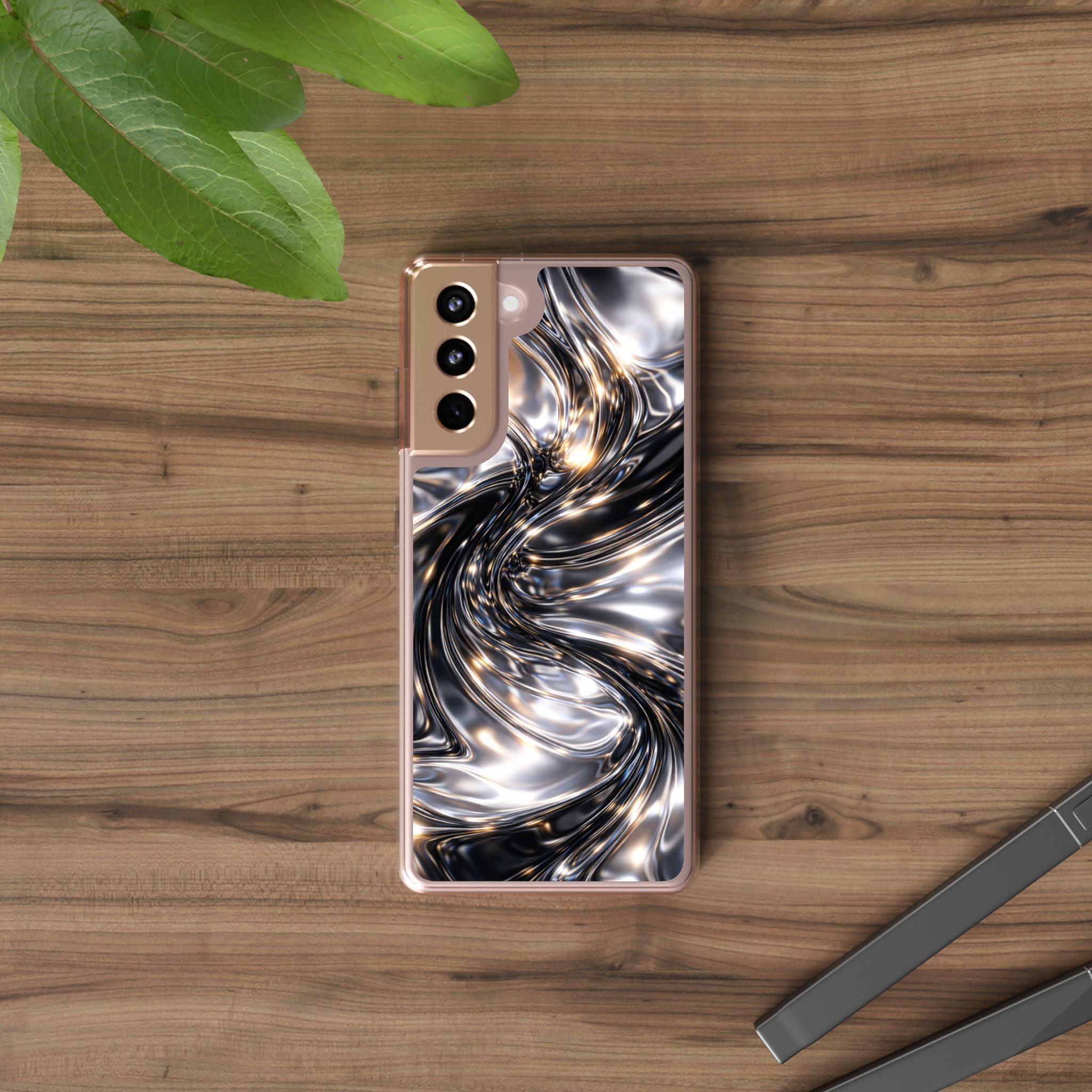 Chrome, Tactile Illusion Phone Case