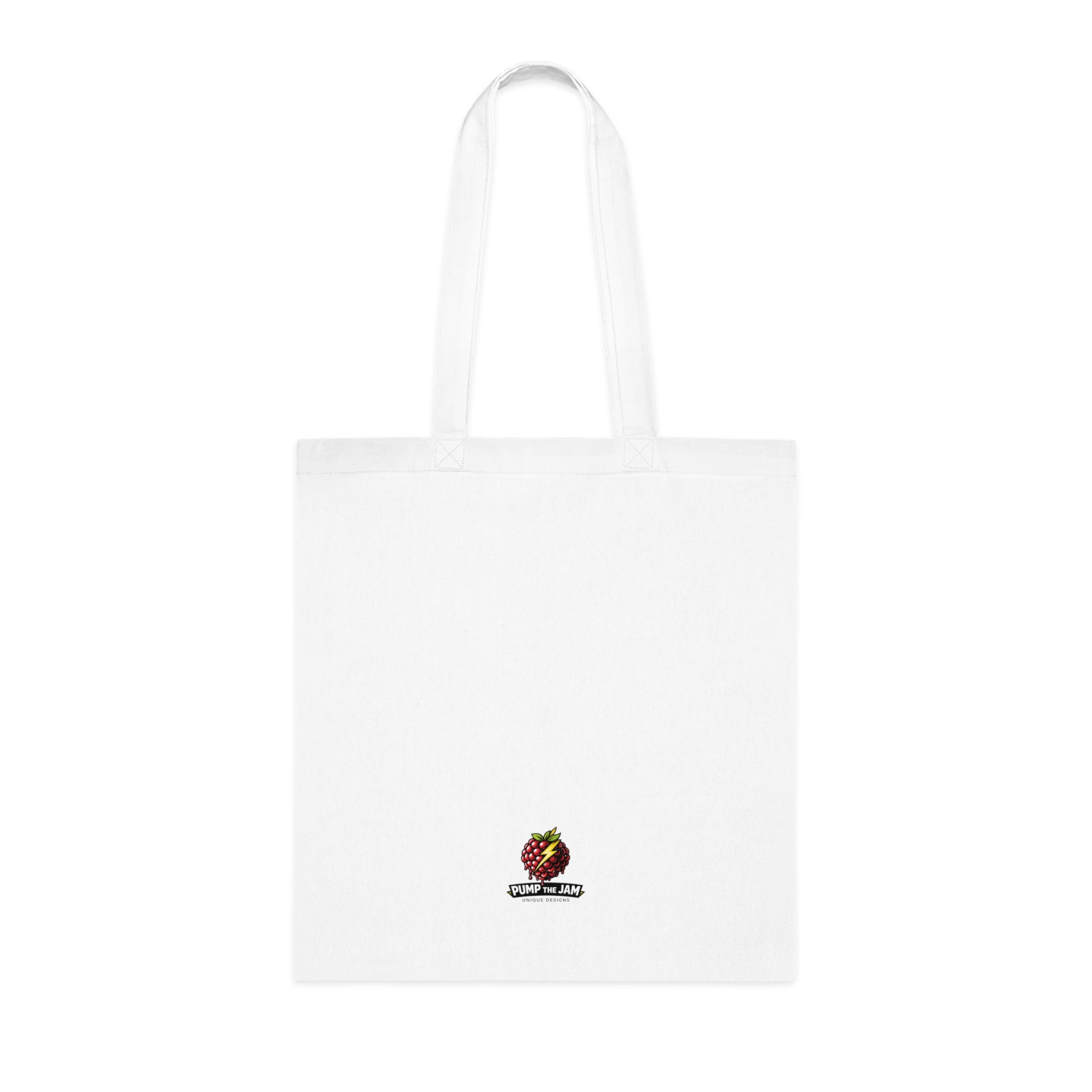 Gin & Bear It, Cotton Tote, White