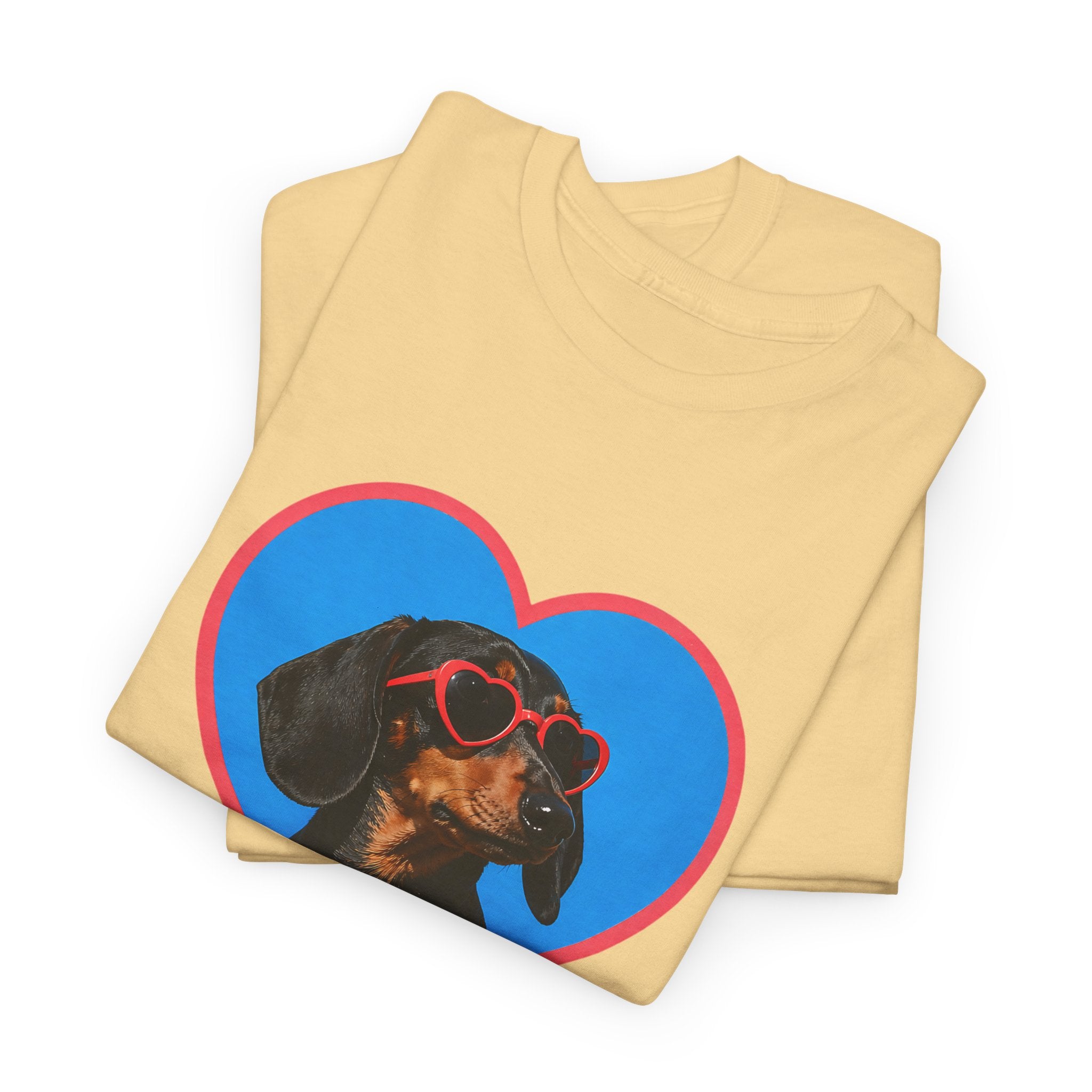 Summer Dog Love Dachshund Cotton T-Shirt