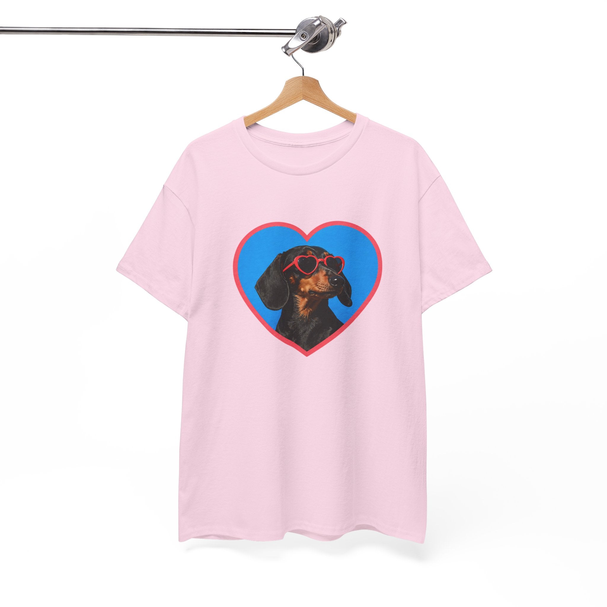 Summer Dog Love Dachshund Cotton T-Shirt