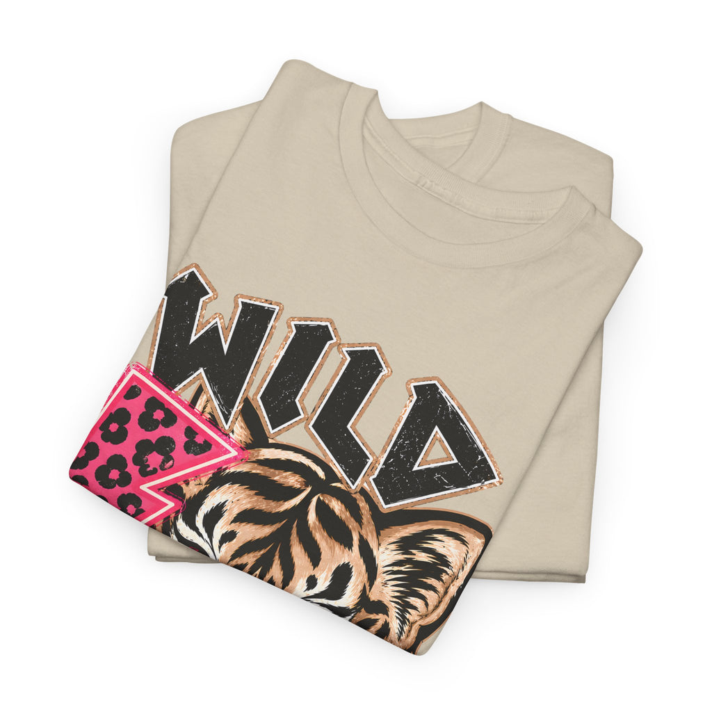 WILD THANG Graphic Tee — Bold Retro Text T-Shirt for Adventure Lovers