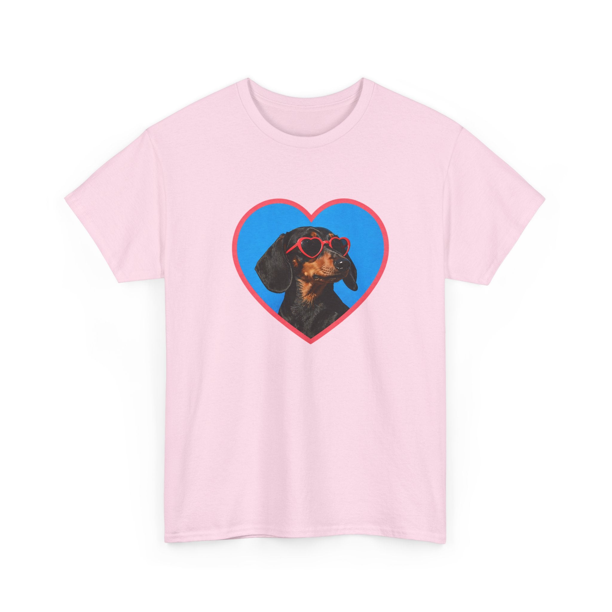 Summer Dog Love Dachshund Cotton T-Shirt