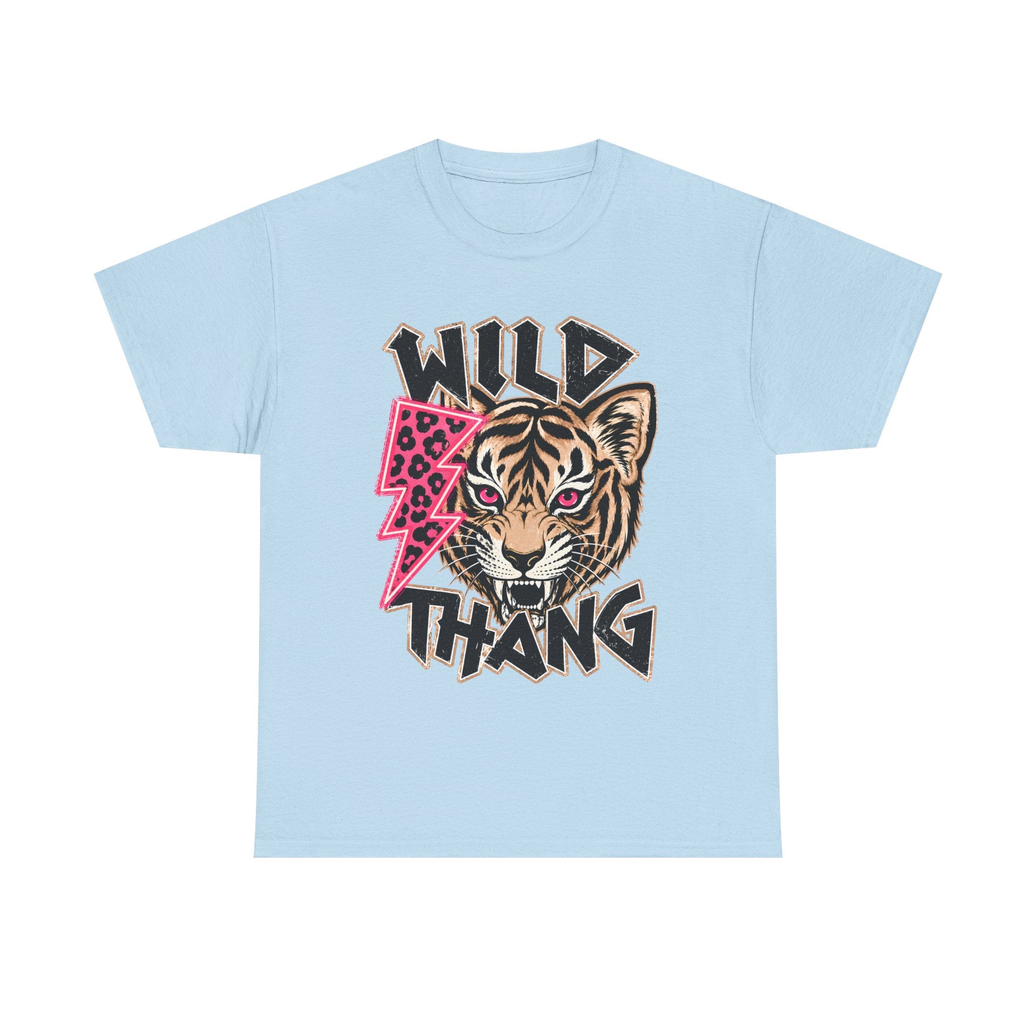 WILD THANG Graphic Tee — Bold Retro Text T-Shirt for Adventure Lovers
